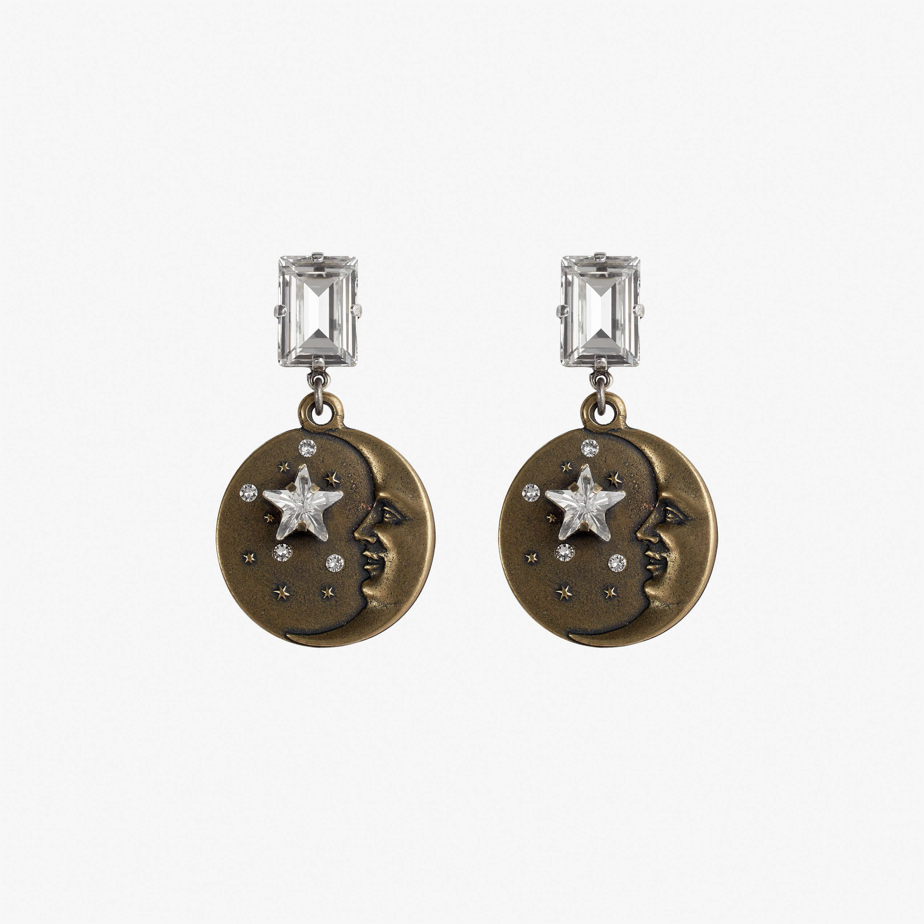 Laimushka fashion jewelry earrings with swarovski crystals